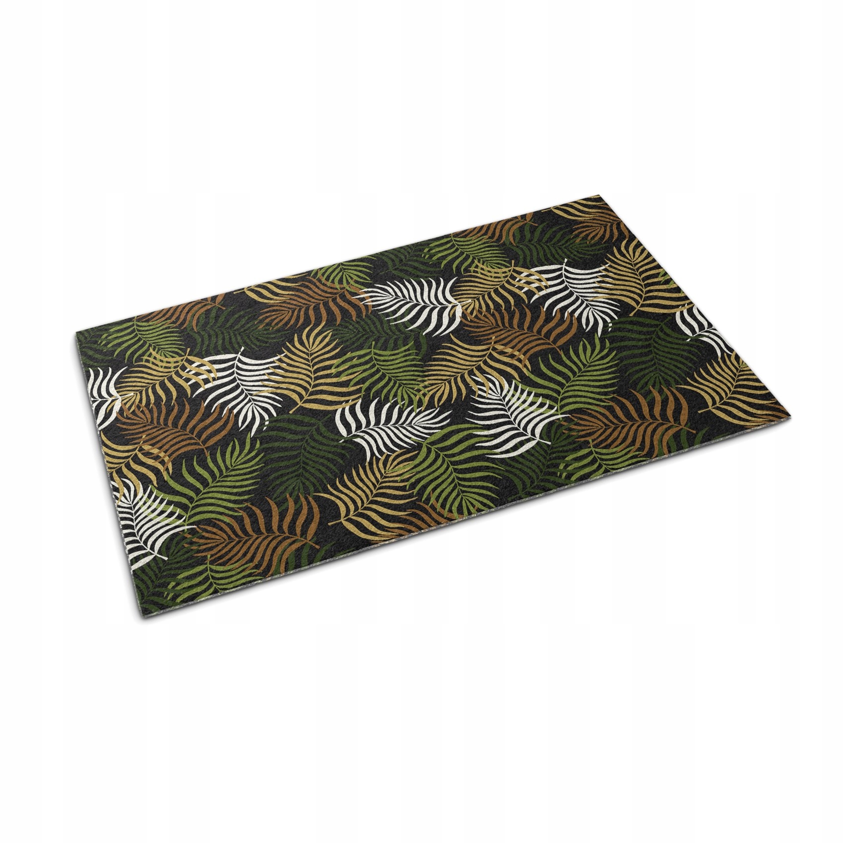 Rohožka s ozdobným kobercom Botanický motív XXL 150 cm x 100 cm