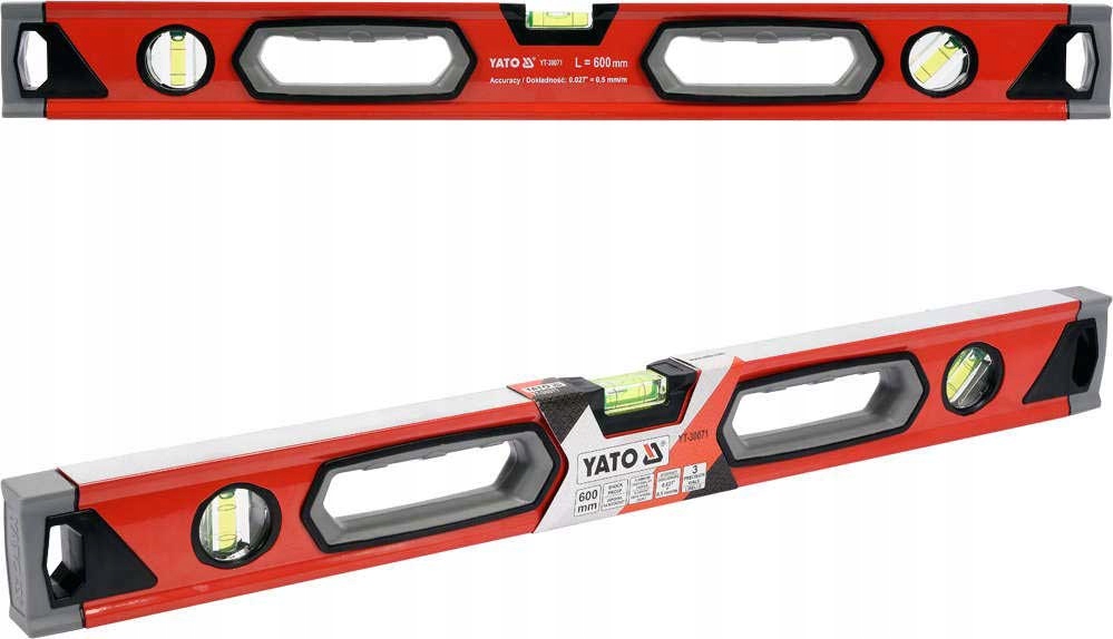 

Yato Poziomica aluminiowa 60cm 3 libele