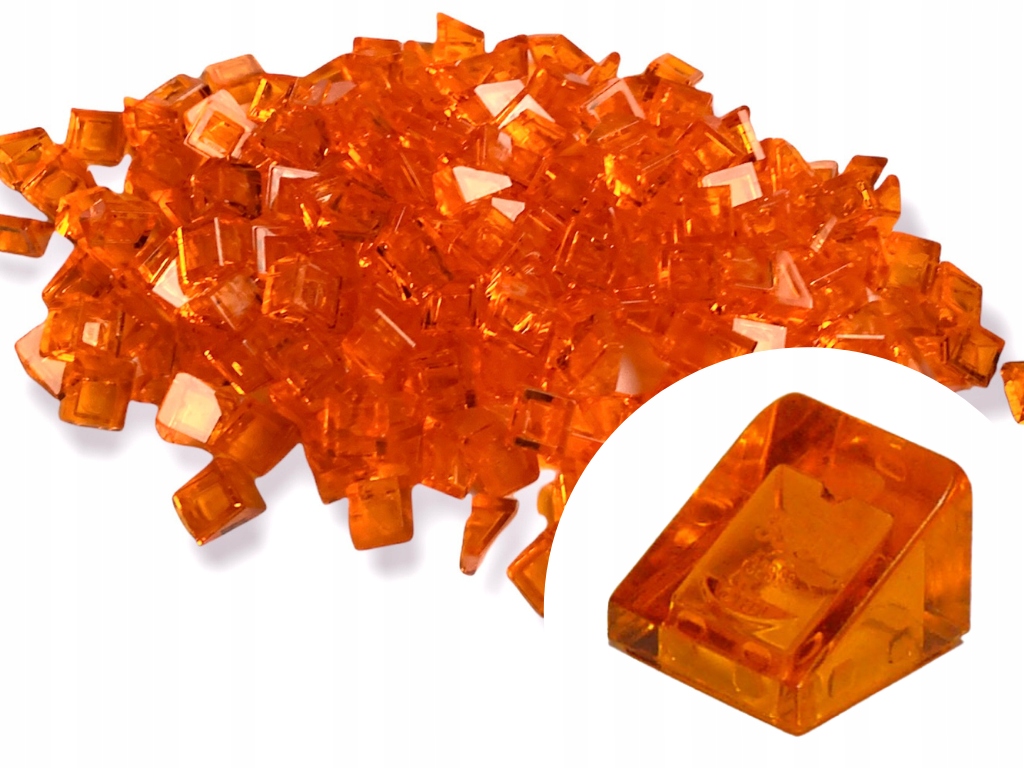 

Lego 54200 Slope Skos 1x1 Light Orange Aż 100 szt