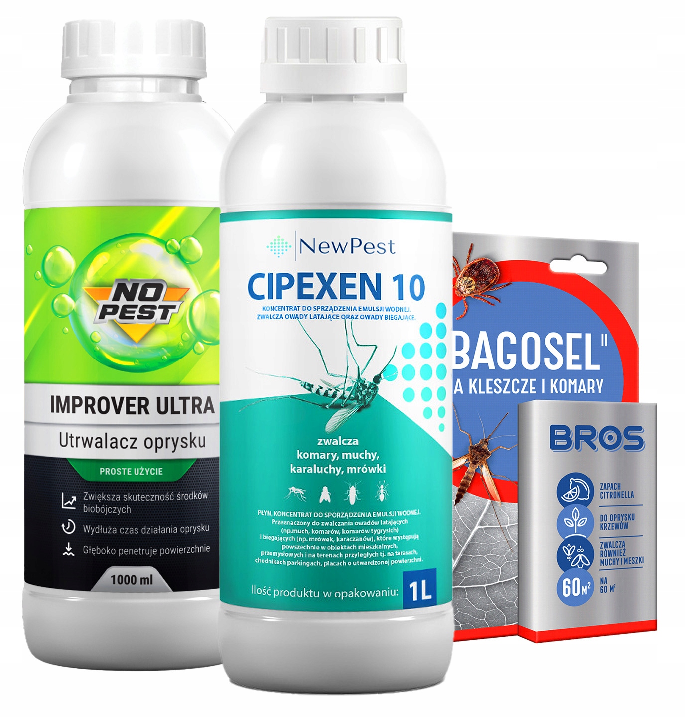 Oprysk Na Komary Kleszcze Cipexen 1L Utrwalacz