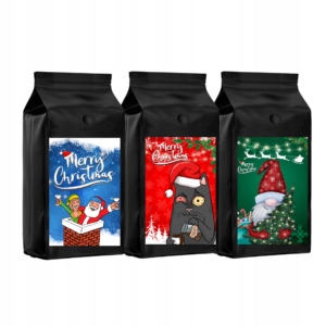 Levně Vánoční Sada 3x250g Zrnková Káva Los Gustos Dárek