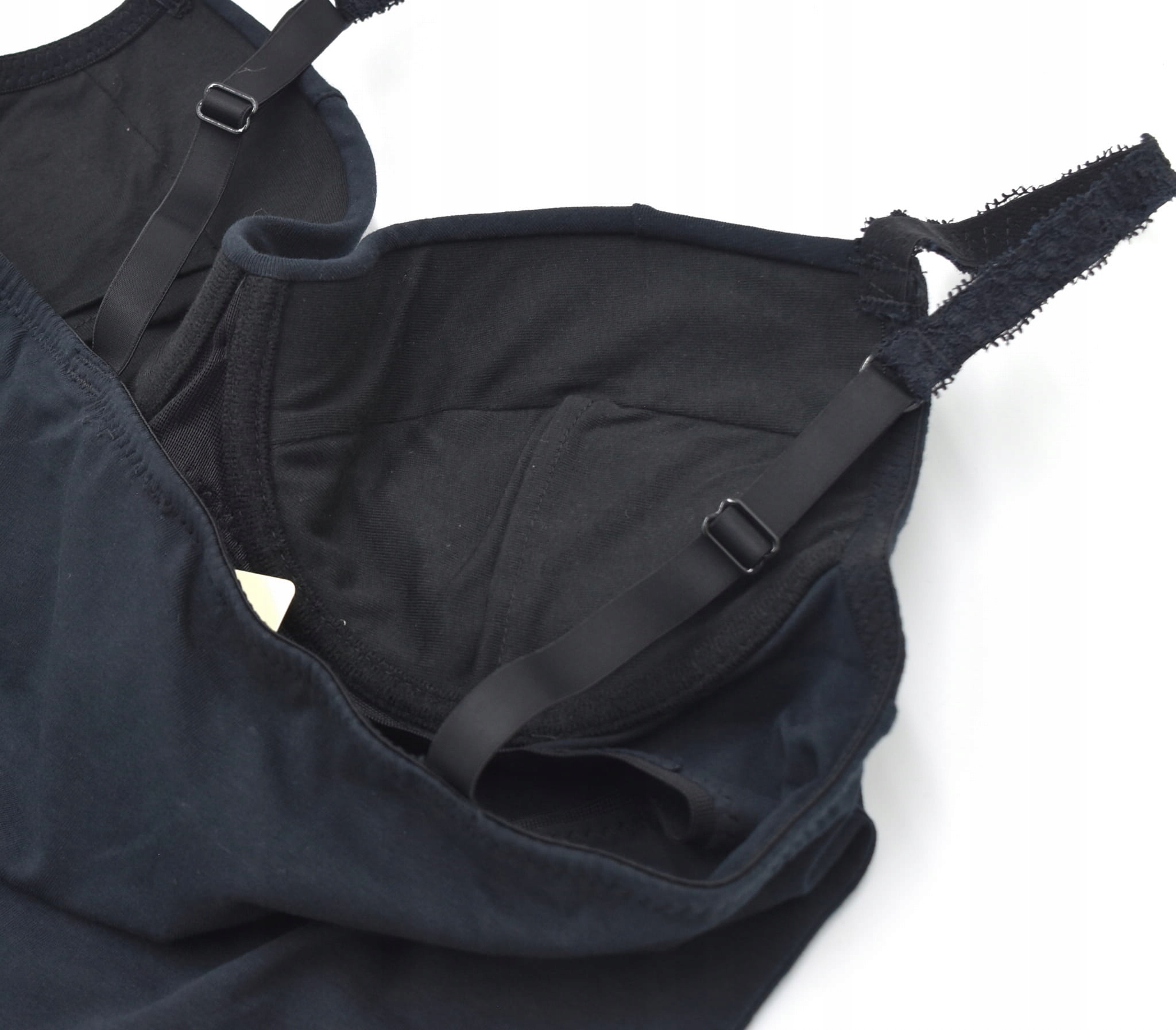 Atlantic gorset z biustonoszem push up czarny 80C Rozmiar 80C