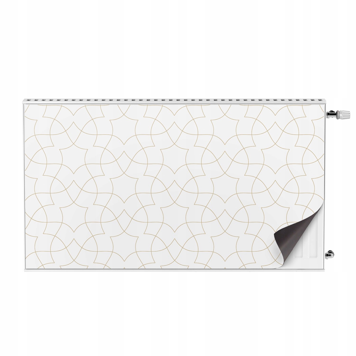 Stylová maskovací maska 110x60 s foto květinovým ornamentem