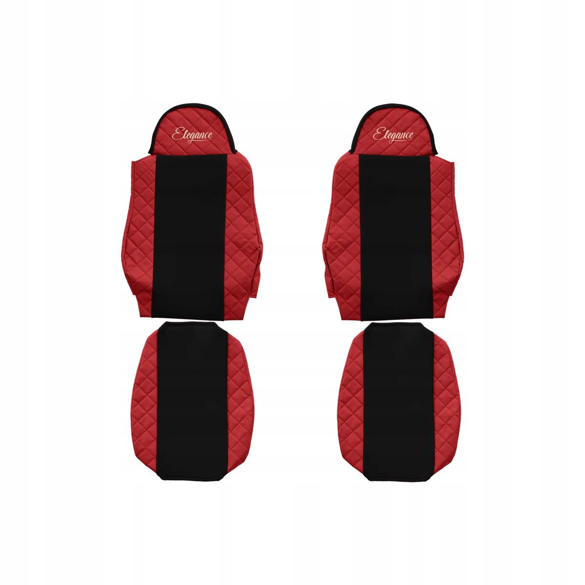 Poťah na sadu sedadiel F-core umelá koža, univerzálny velúr