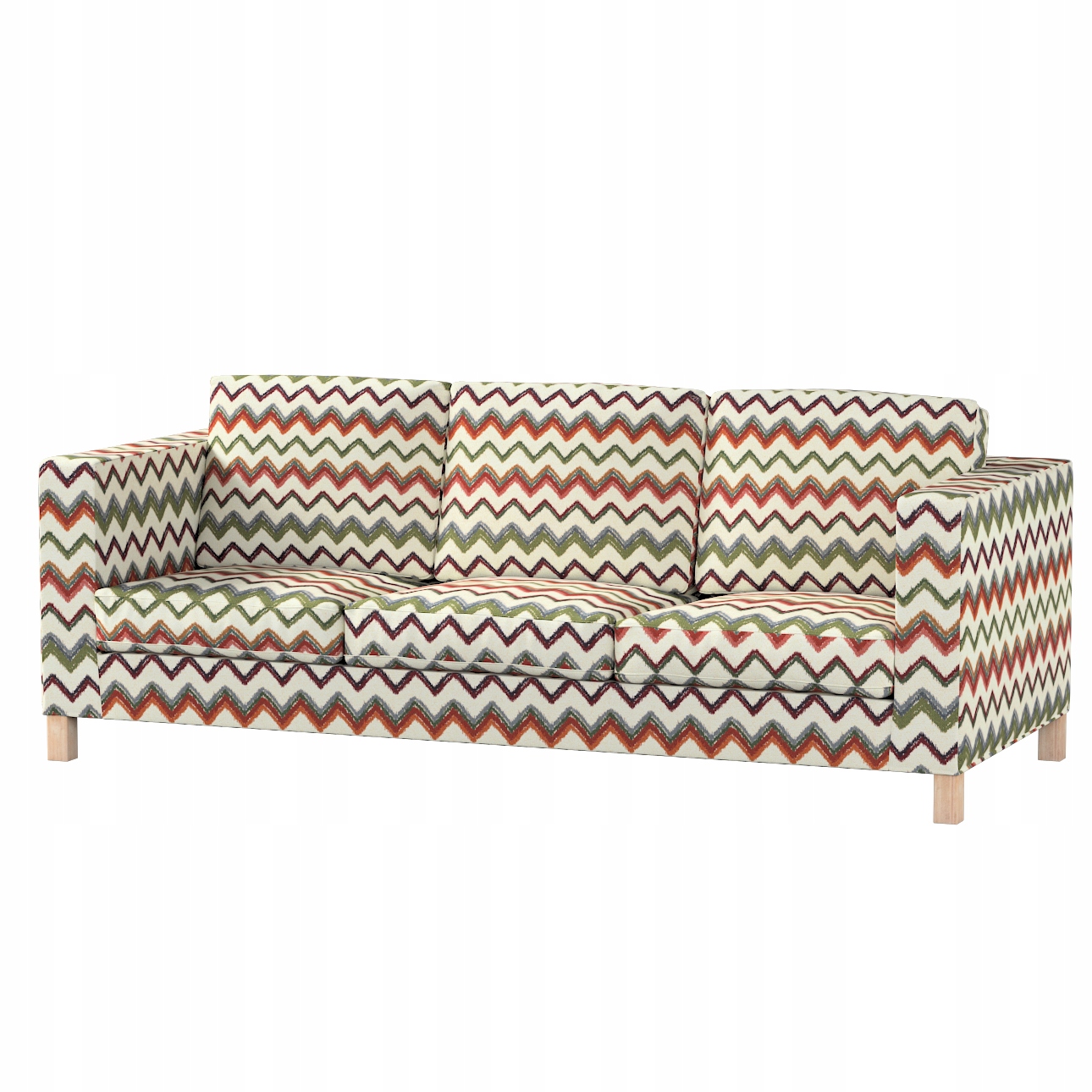 Poťah na 3-miestnu nerozkladaciu pohovku Karlanda Ikea, zelený