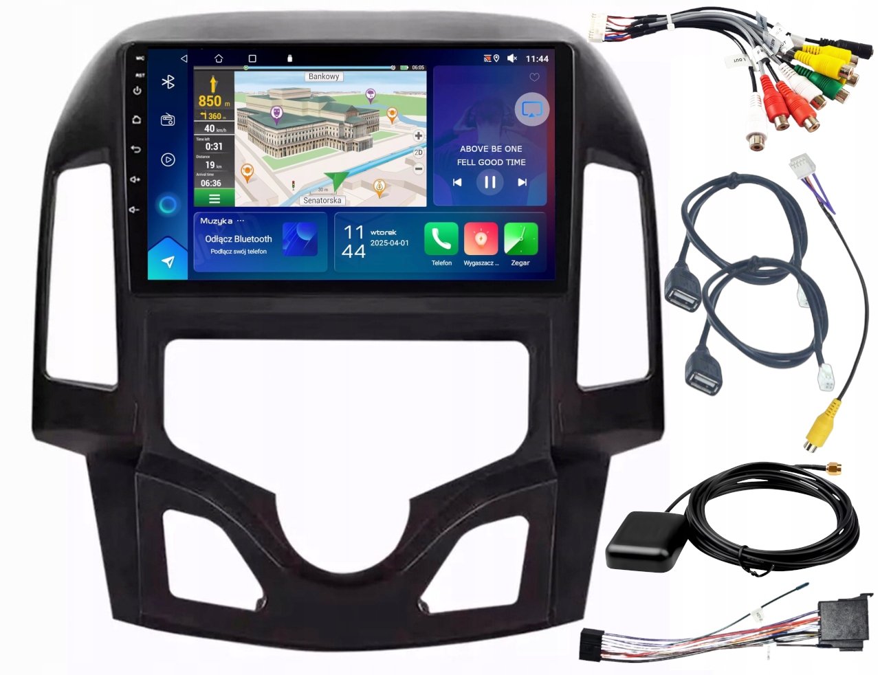 Gps Autorádio Hyundai I30 2006-2012 Carplay Android Auto 2GB 64GB