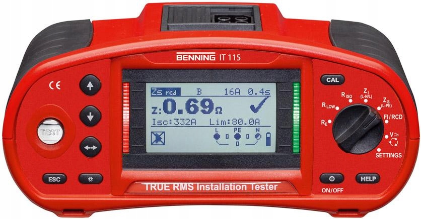 Tester inštalácie It 115 Benning