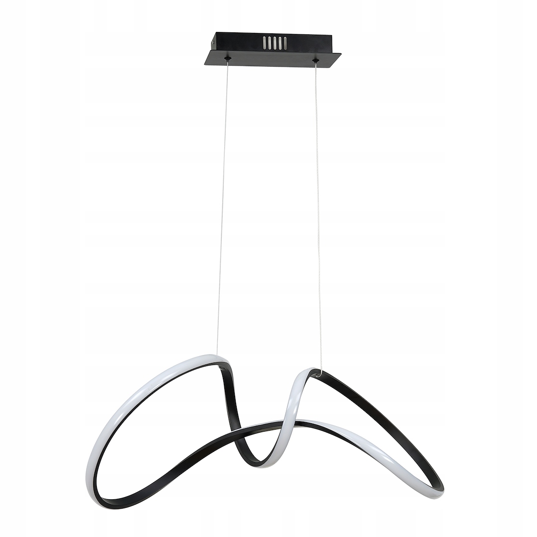 Závěsná lampa Tesoro Black 48W Led