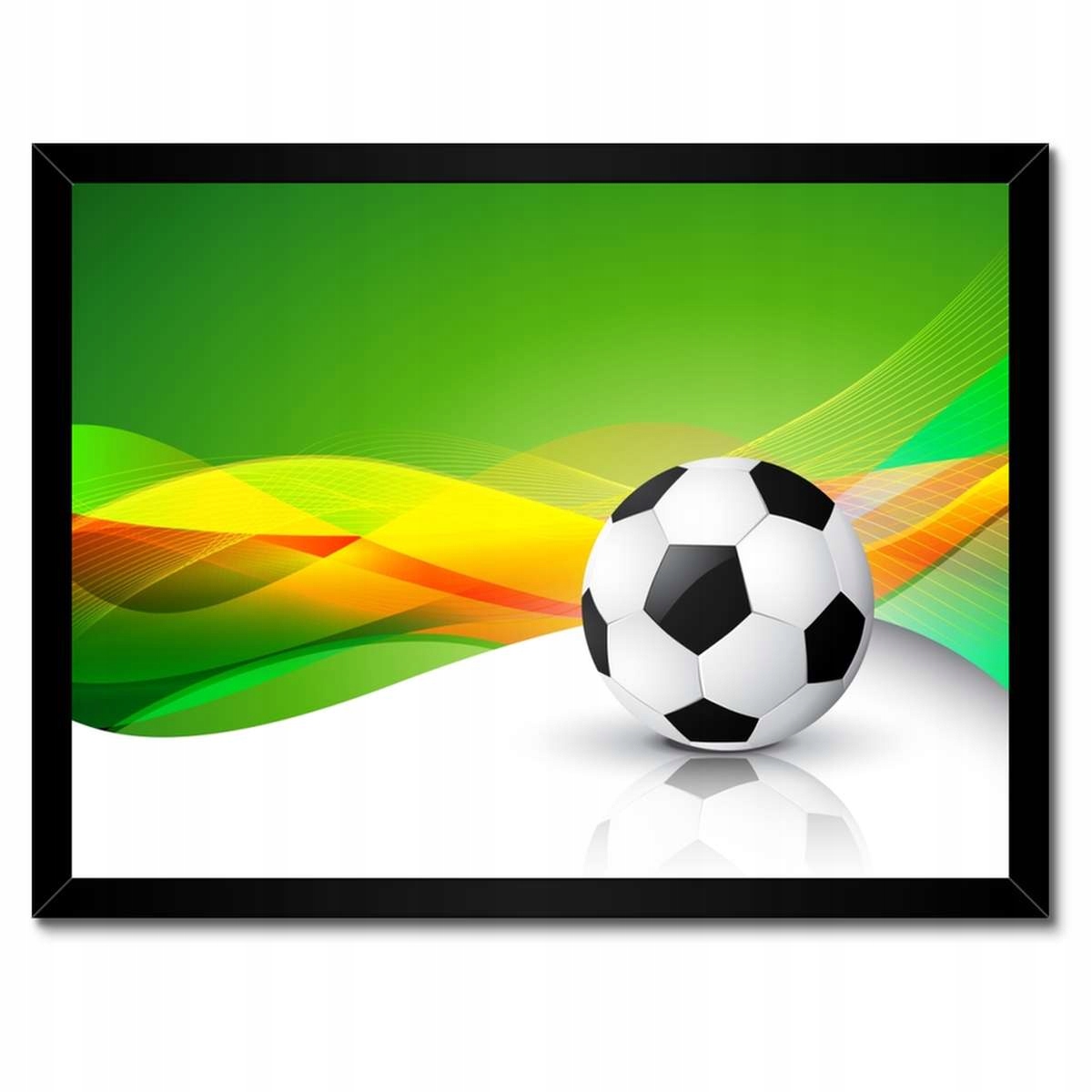 Plakáty v rámu 40x30 Fotbal Fotbalová noha