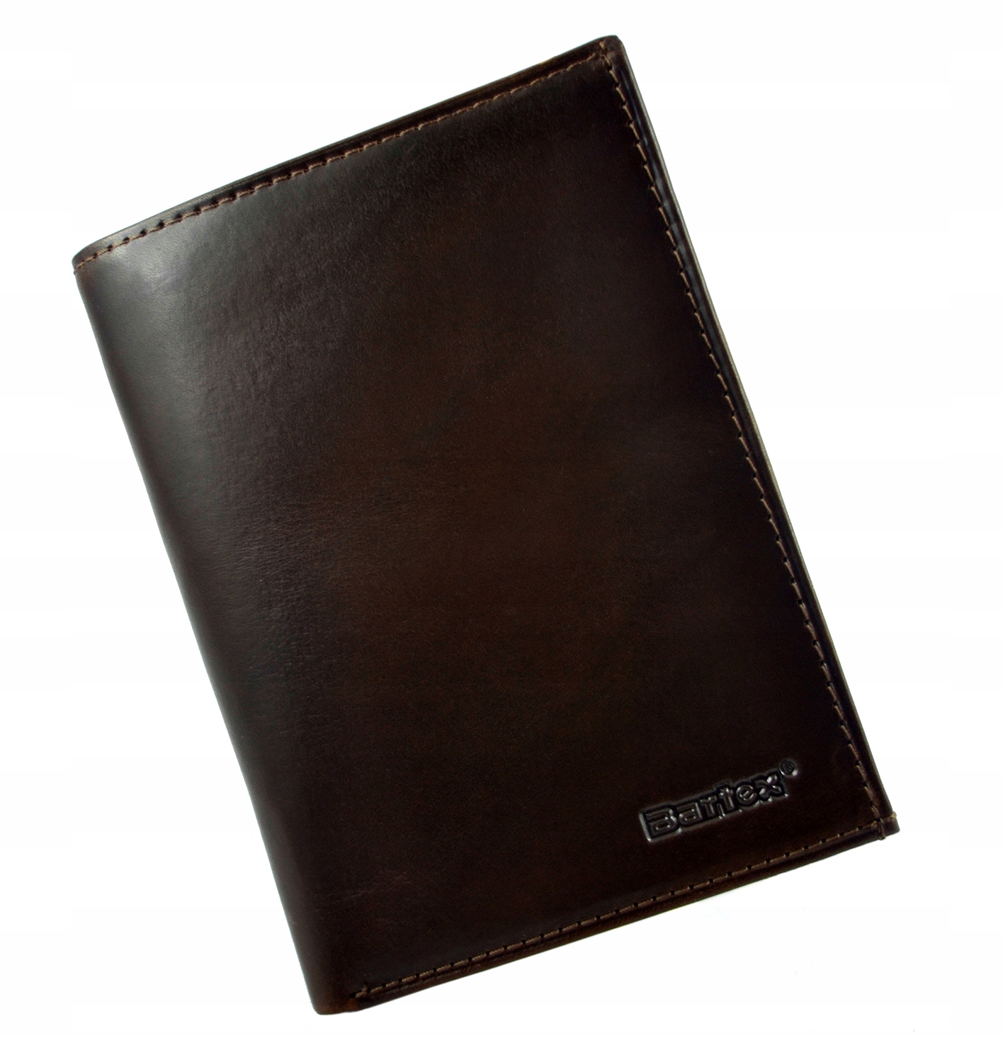 Bartex 1019M-ID pánská kožená peněženka hnědá Rfid