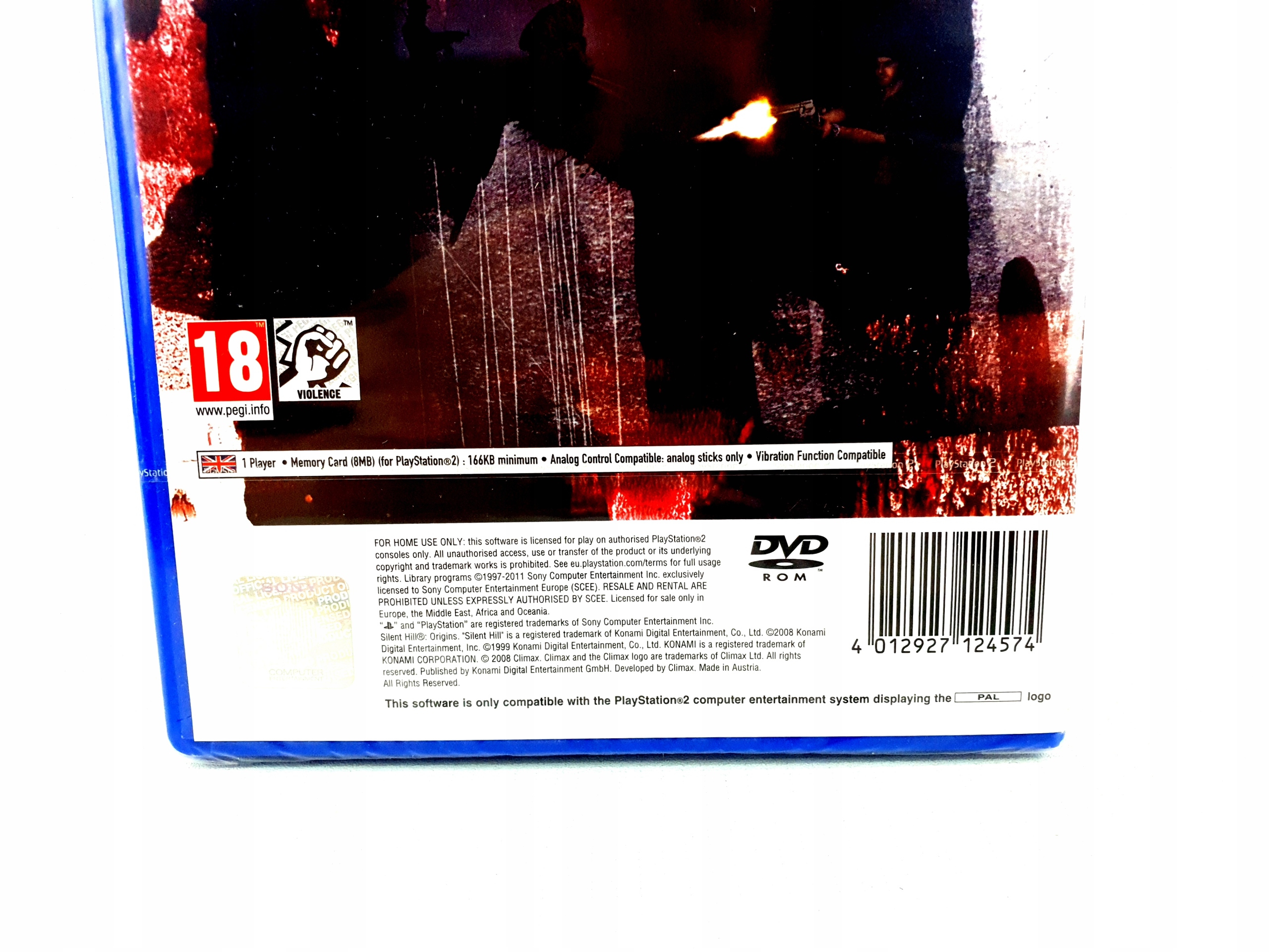 NOWA SILENT HILL ORIGINS PS2 PREMIEROWE ENG Producent .dat