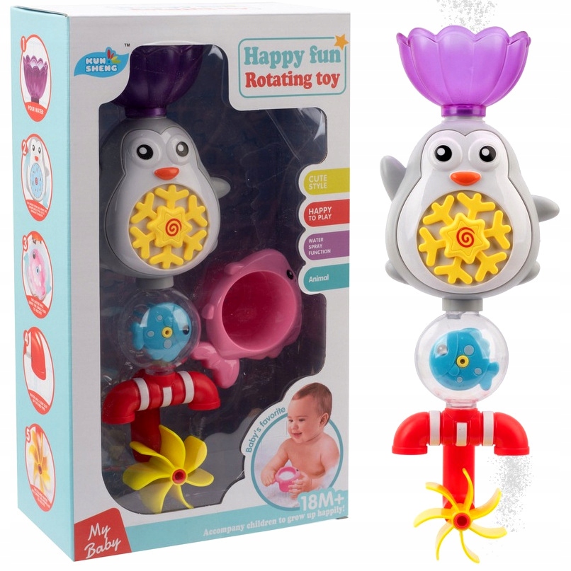 

Zabawka Do Kąpieli Wanny Przelewowy Prysznic Kran