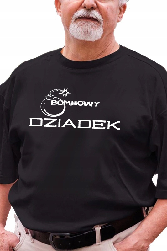 

Koszulka z Nadrukiem na Dzień Dziadka Dziadek XL