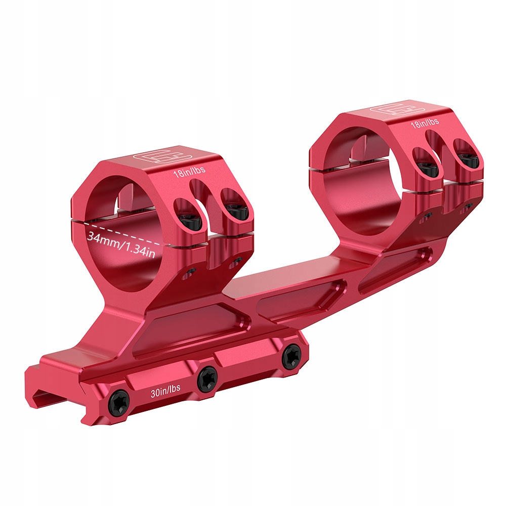 WestHunter WH306 Cantilever Picatinny 20mm Montaż lunety szynowej Fit 34mm
