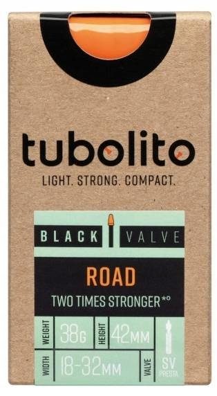 Tubolito dętka Tubo Road 18/32x700 SV42 czarny wentyl Tpu lekka