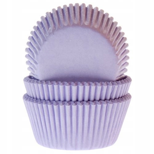 

Papilotki do muffinek jasnofioletowe 50 szt.