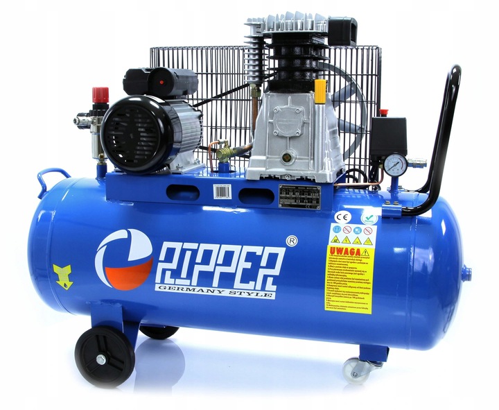 KOMPRESOR OLEJOWY SPRĘŻARKA 100L RIPPER 2 TŁOKI Kod producenta M80673A