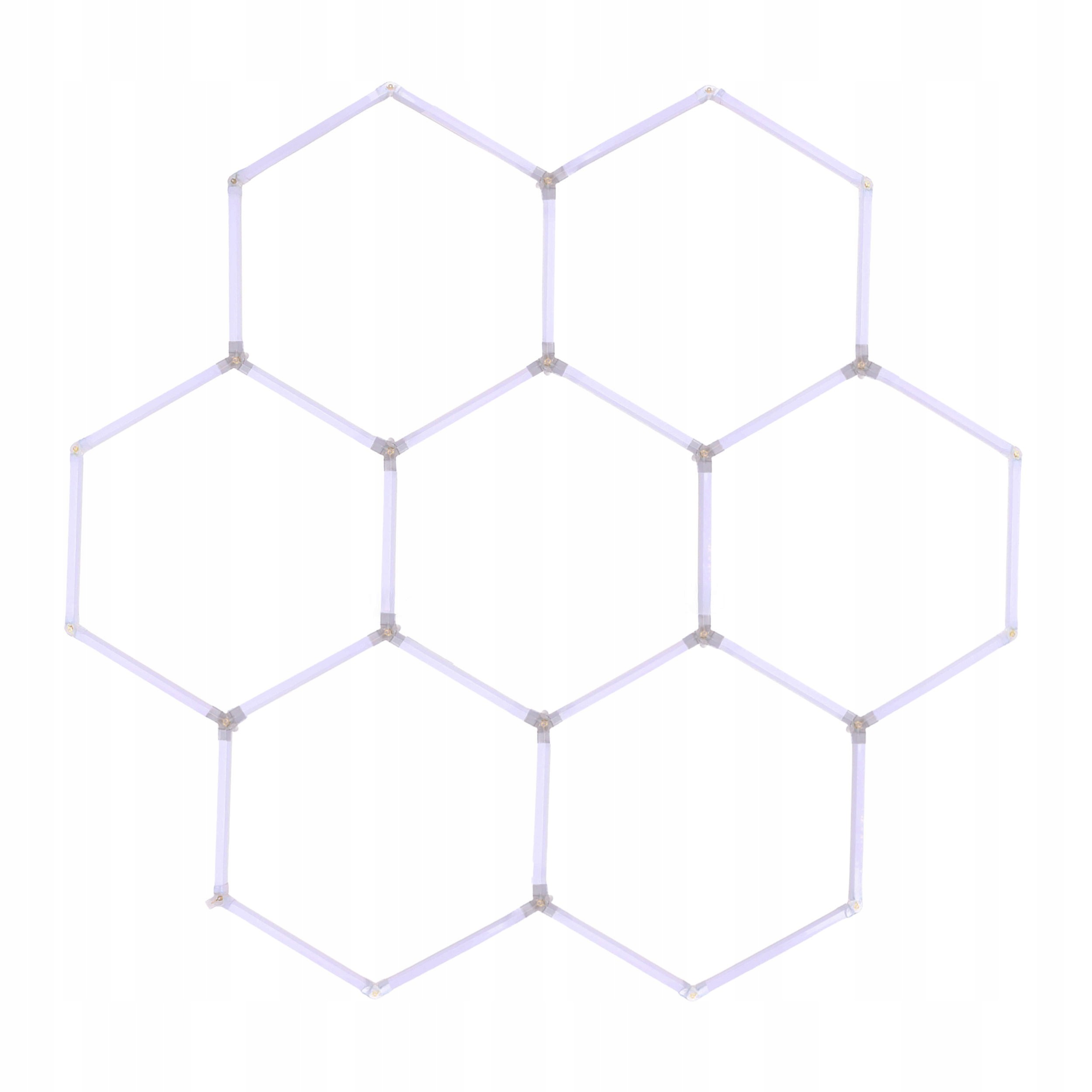 Einparts Automotive EPHCL09 Hexagon Led Systém Osvetľovania Módne Panely