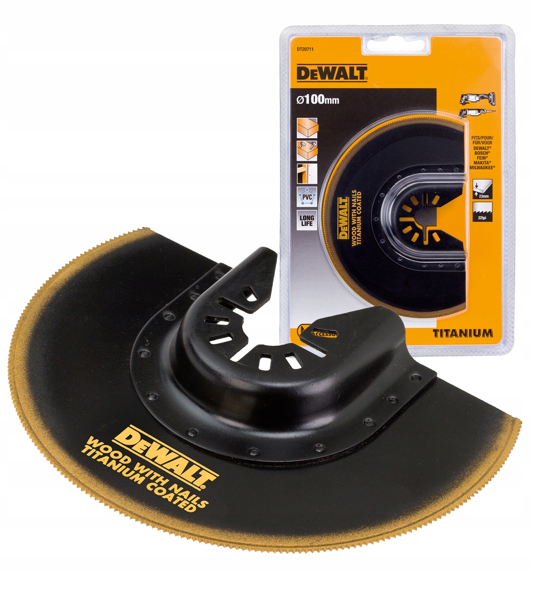 

Brzeszczot tytanowy do drewna Mt DT20711 DeWalt