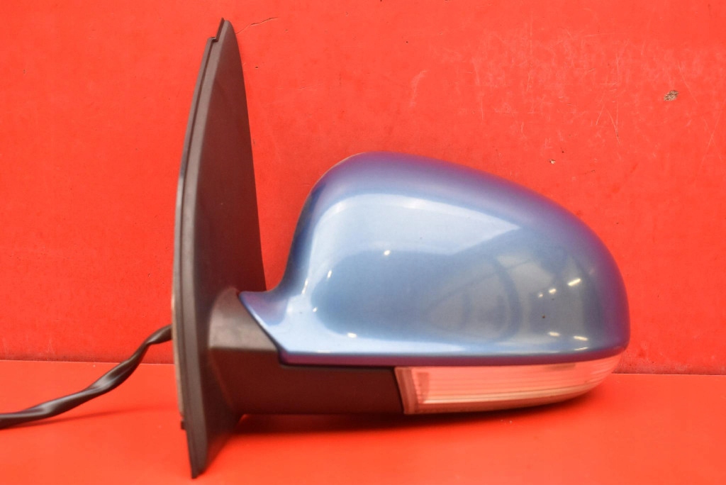 mirror left blue EU 010781 VW GOLF 5 V 03-09 6 PIN
