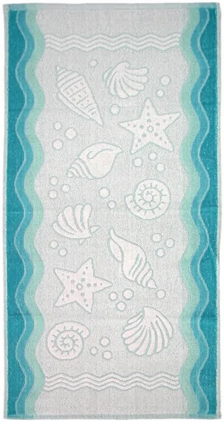 

Ręcznik Flora Ocean bawełna 70x140 turkusowy