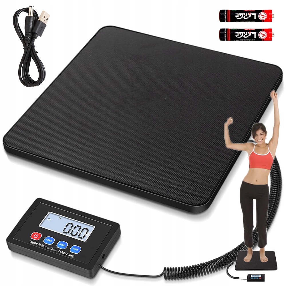 Elektronická Skladová Váha Elektronická LCD 200 KG/0.01 Kg