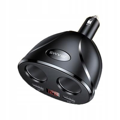 

Usams Adapter samoch.C16 2 gniazda 2xUSB 96W Fast