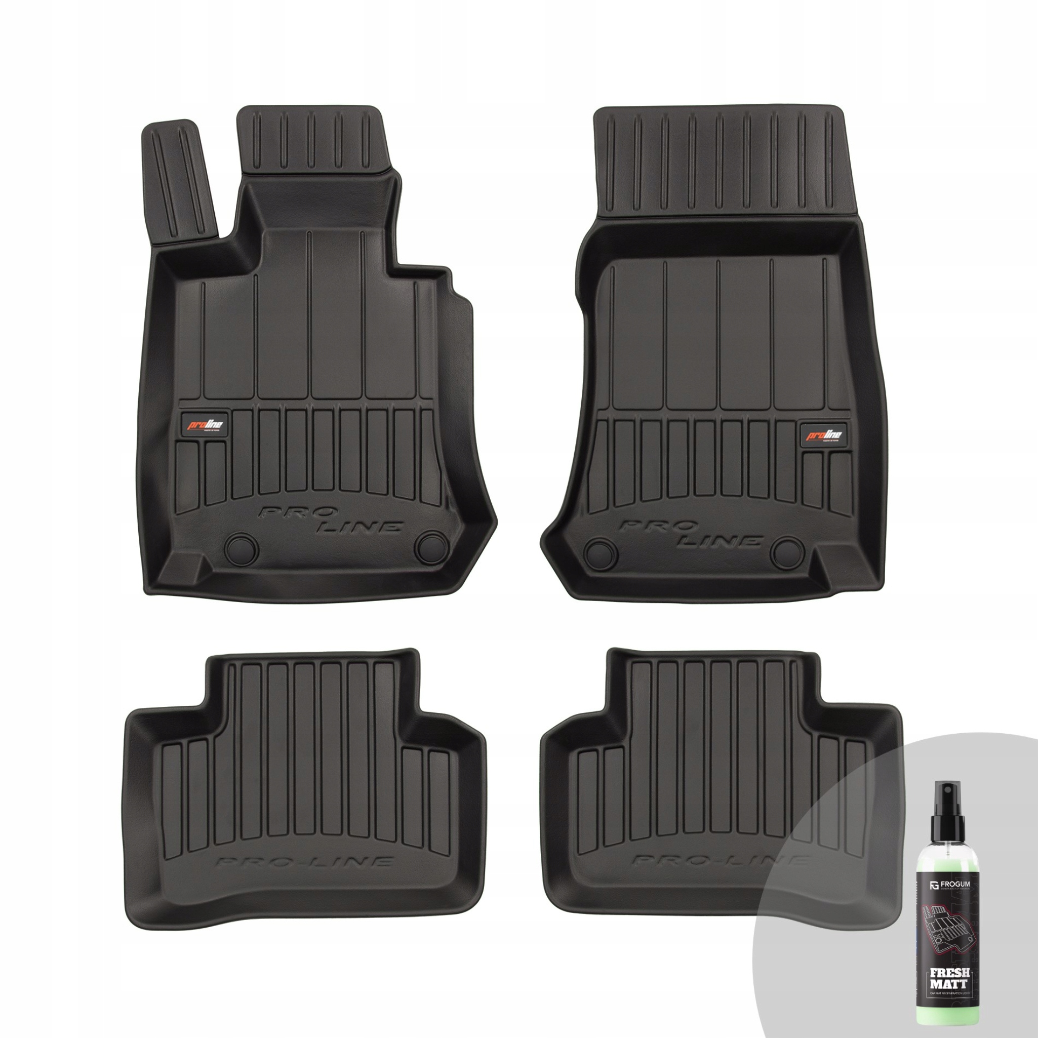 Frogum 3D koberce do auta pre Mercedes-Benz Glc X253 2015-2022