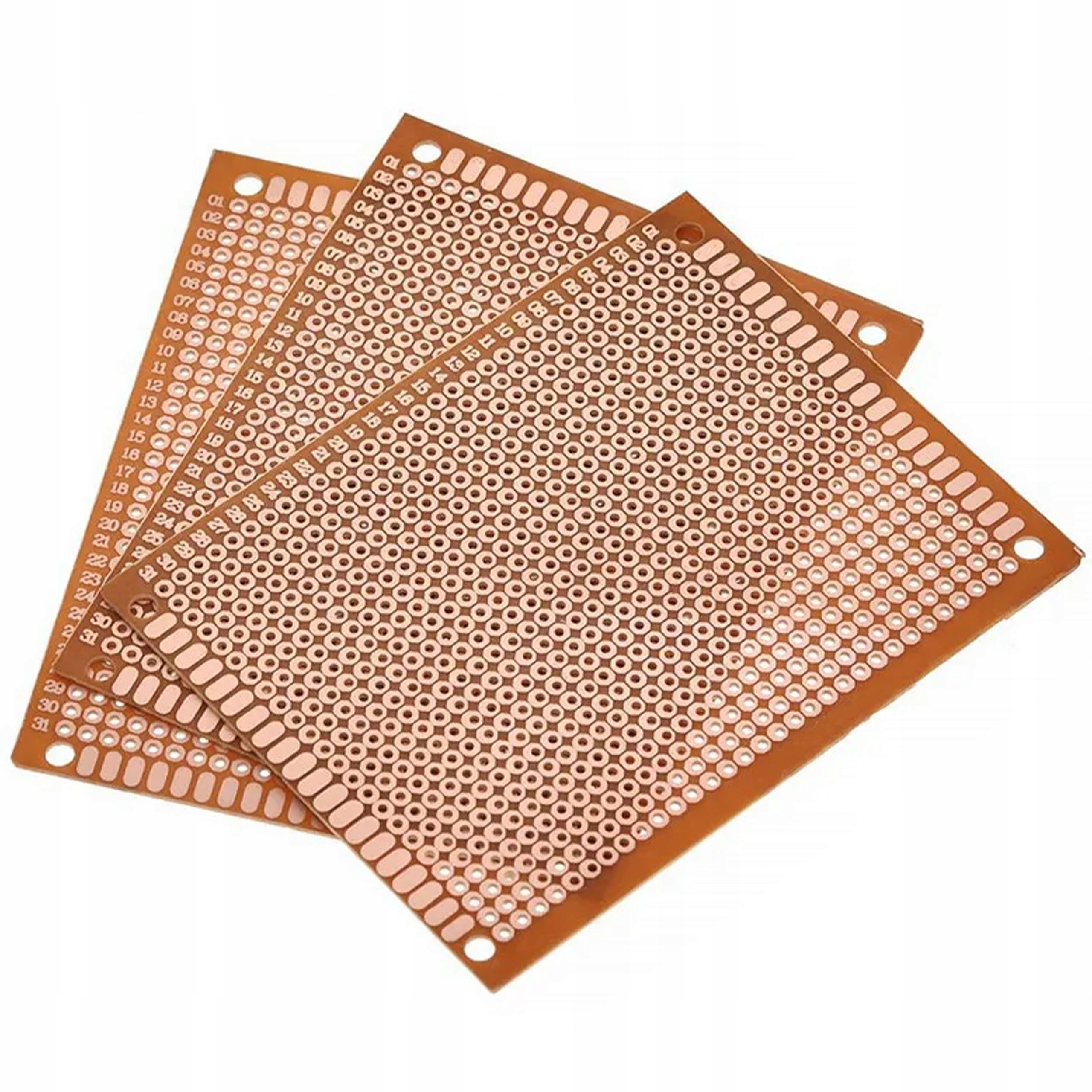 ROSFIX JEDNOSTRONNA UNIWERSALNA PŁYTKA PROTOTYPOWA DRUKOWANA 13x25CM OTWORY Model NWN8-WASG