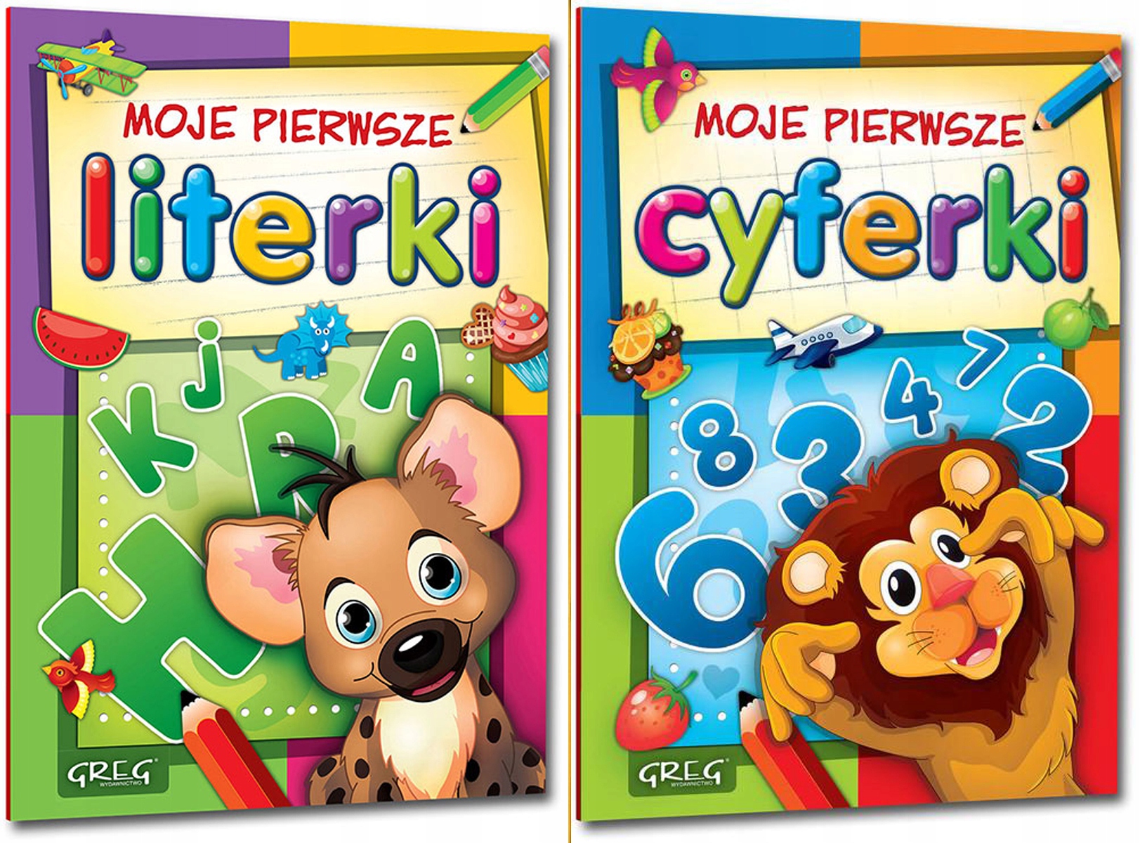 

Moje pierwsze literki moje pierwsze cyferki Greg