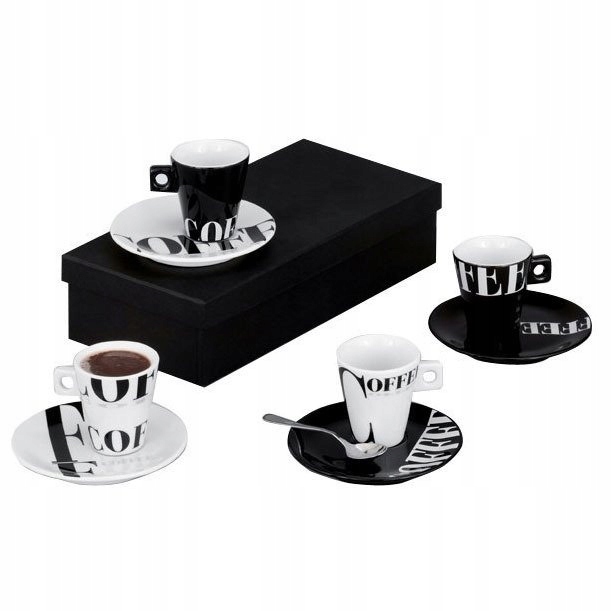 

Serwis Kawowy do espresso 60 ml x 4 filiżanki
