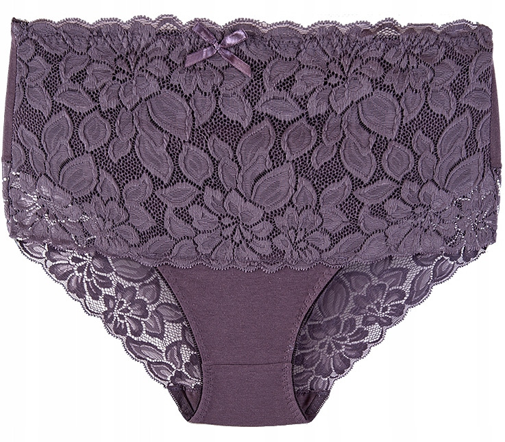 

Majtki Wysokie koronkowe Wyszczuplające plus size