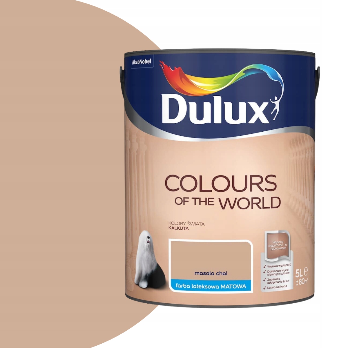 Dulux Barva Barvy světa 5L Masala Chai