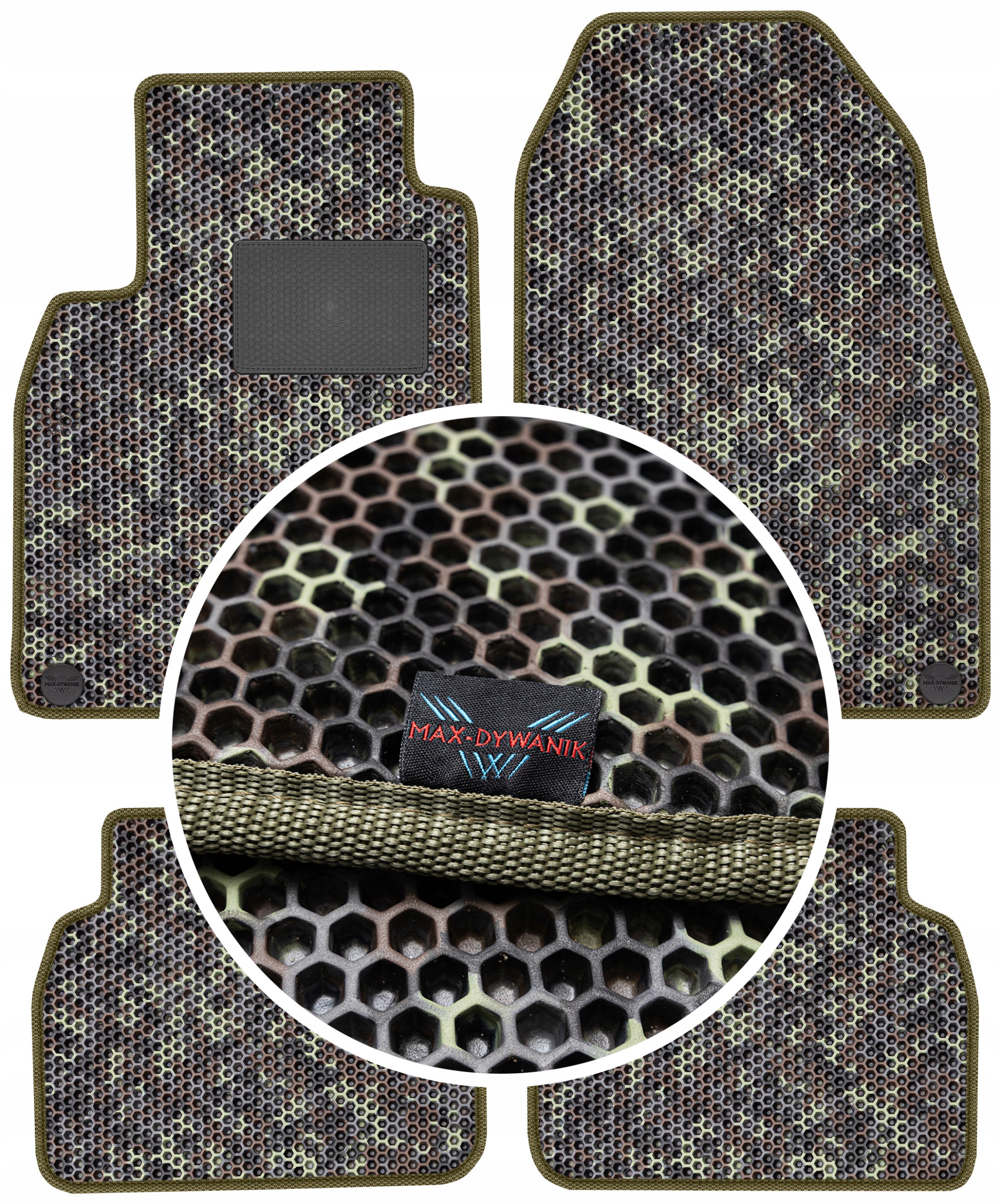 Saab 9-3 II 2007-2015 Gumové rohože Eva Moro