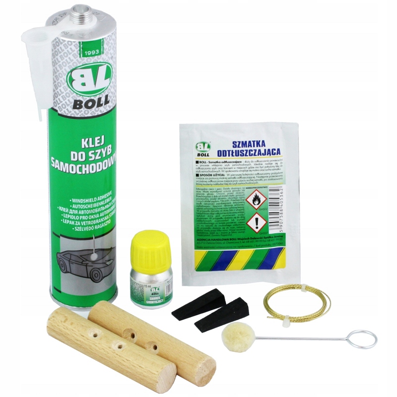 Boll -Zestaw do montażu szyb samochodowych zwykły