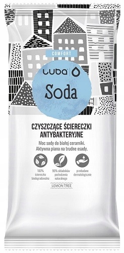 

Luba Antybakteryjne Ściereczki Czyszczące Soda