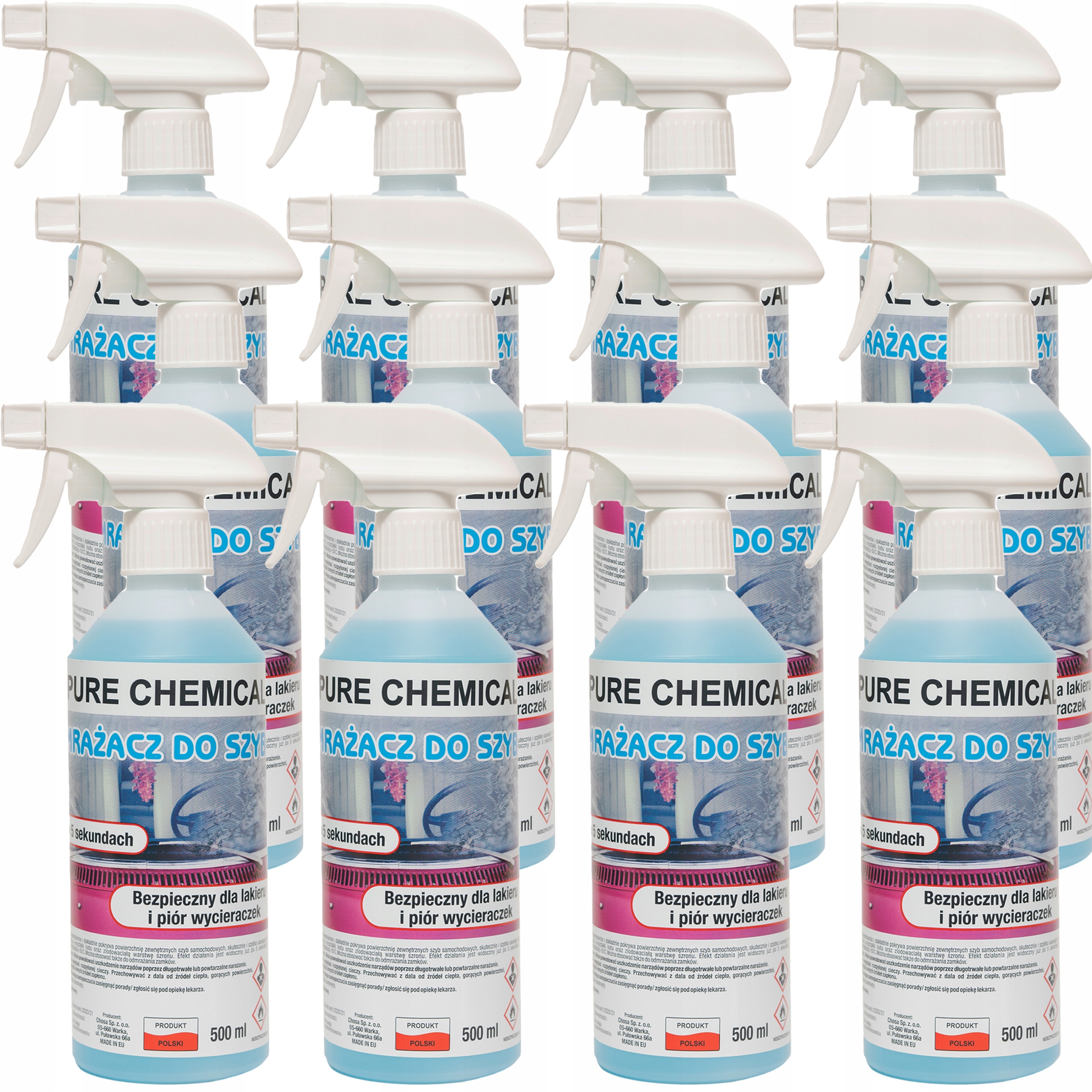 Silný Odmrazovač Skel Pure Chemical -40C 0,5Lx12