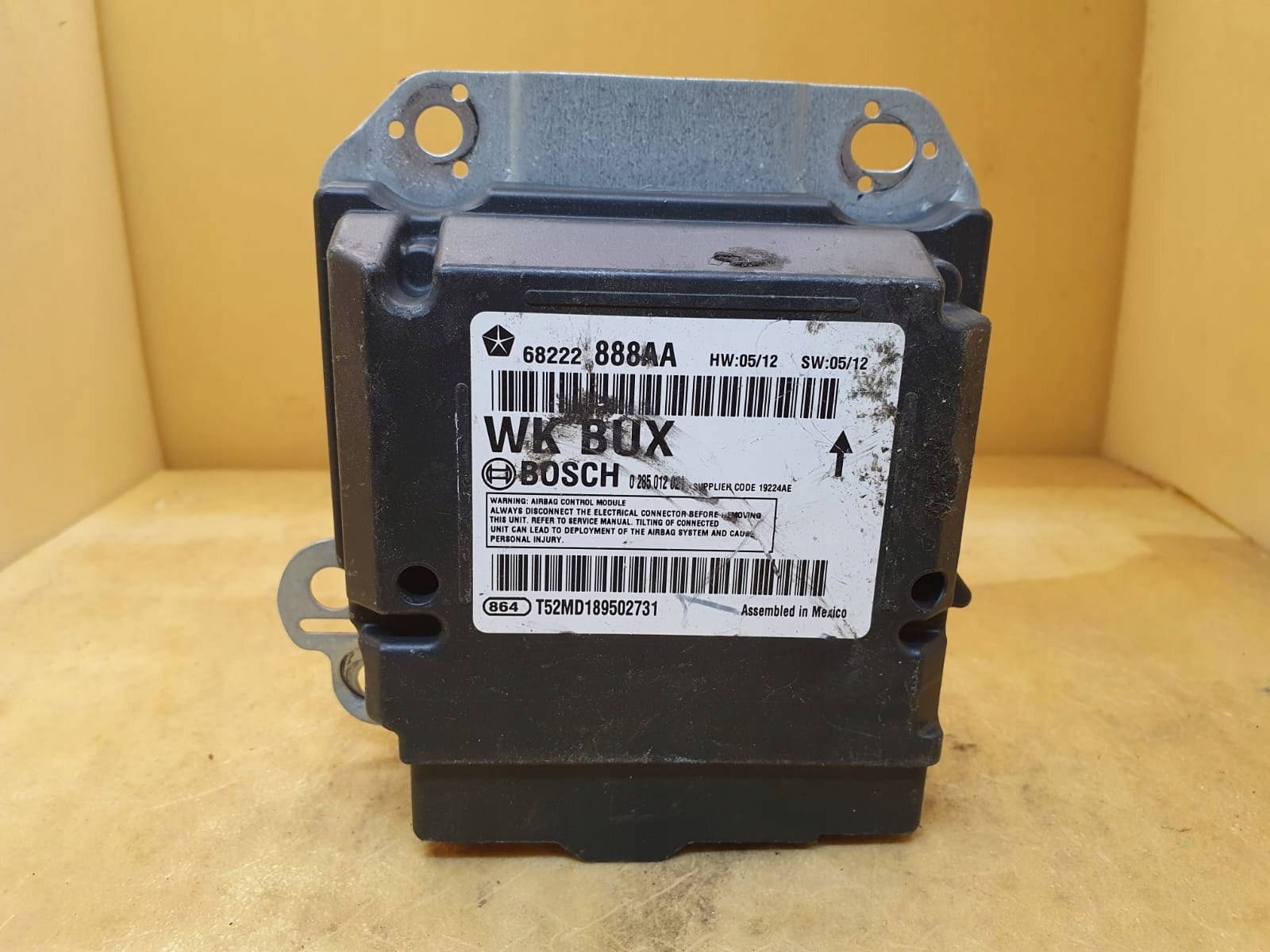 JEEP GRAND CHEROKEE 68222888AA MODUŁ SENSOR AIRBAG 68222888AA za 149 zł