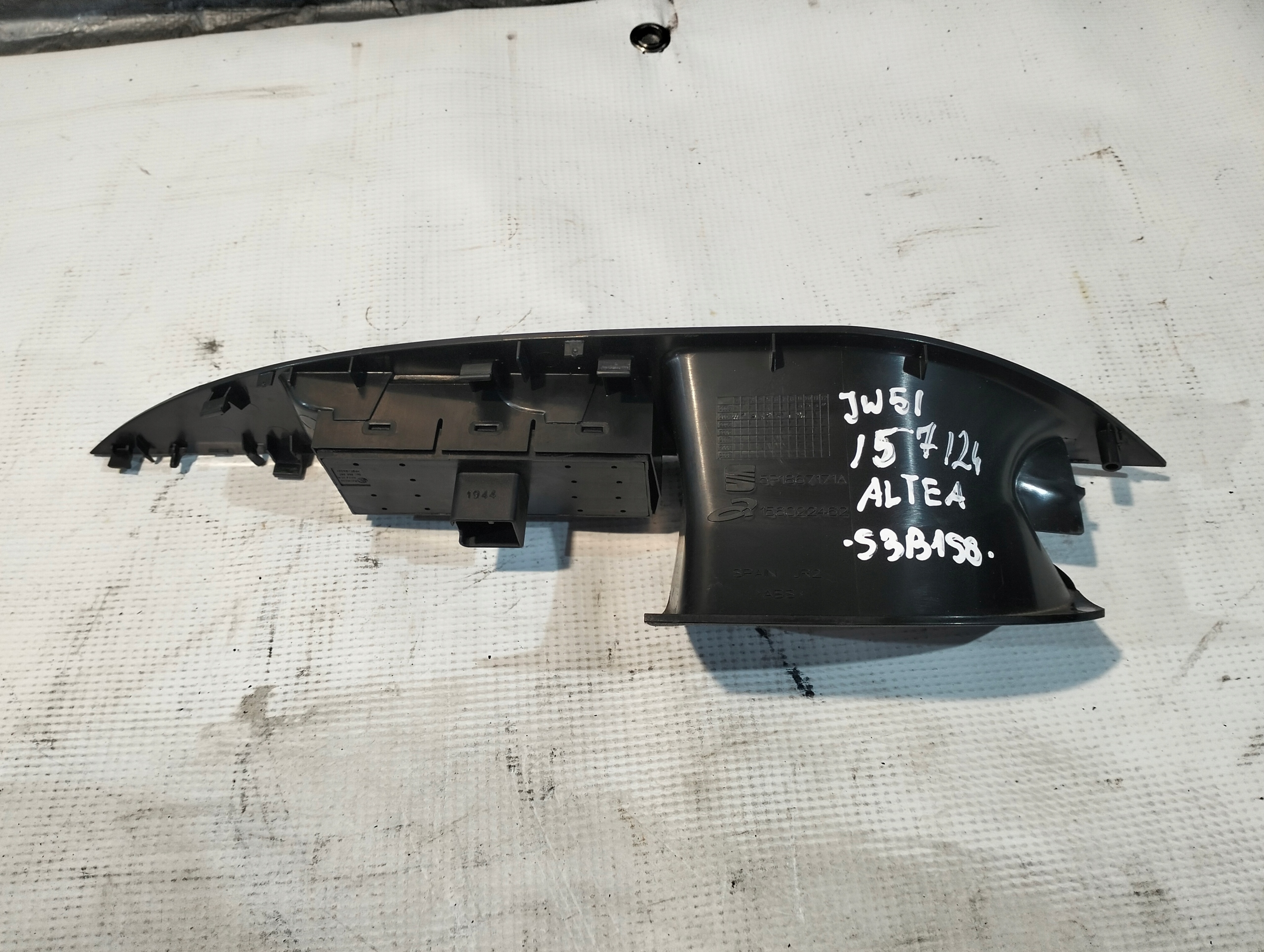 SEAT ALTEA 2005r window control switch PANEL 5P1867171A