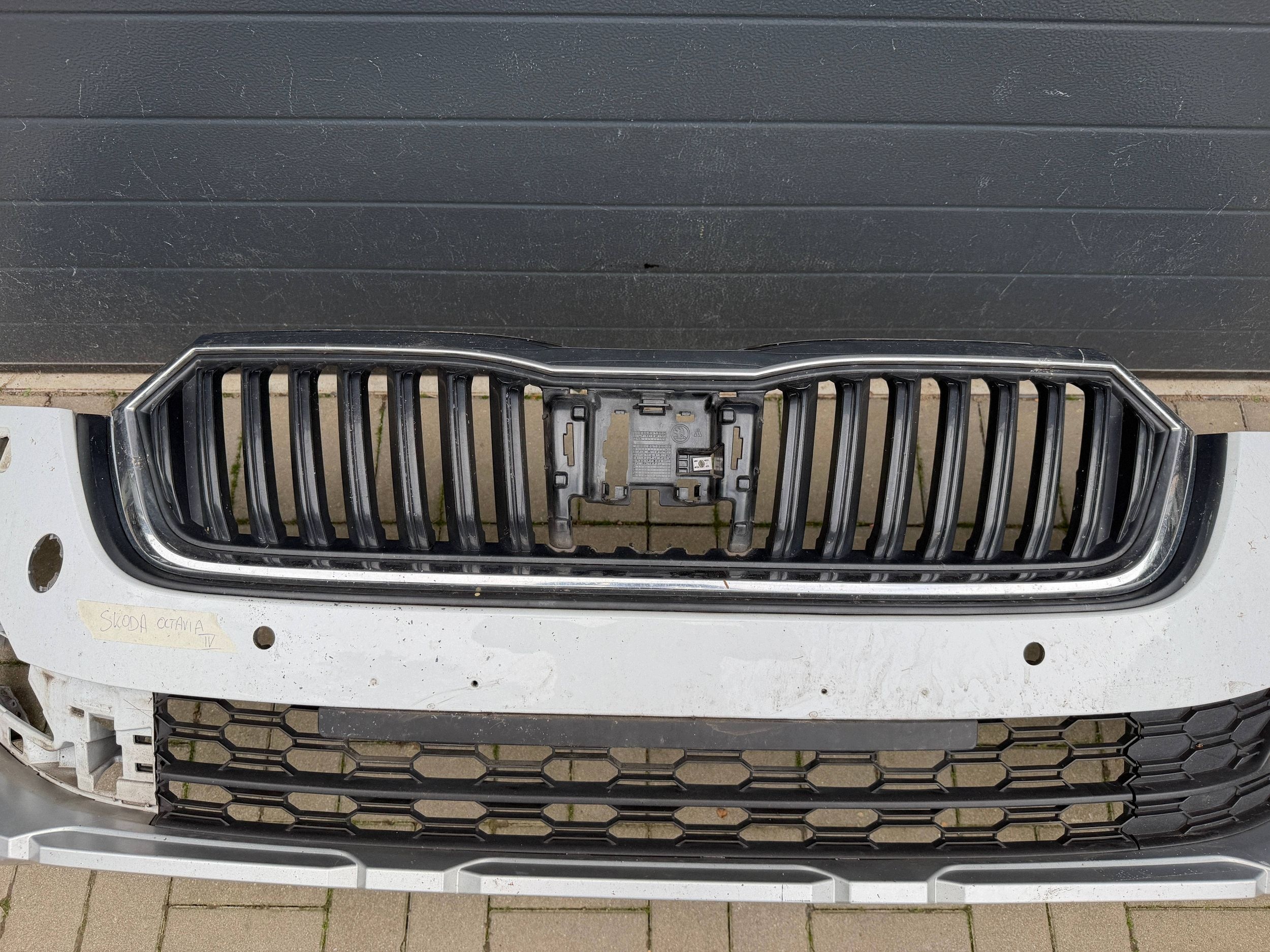 Skoda Octavia 4 IV Scout 19- bumper front front