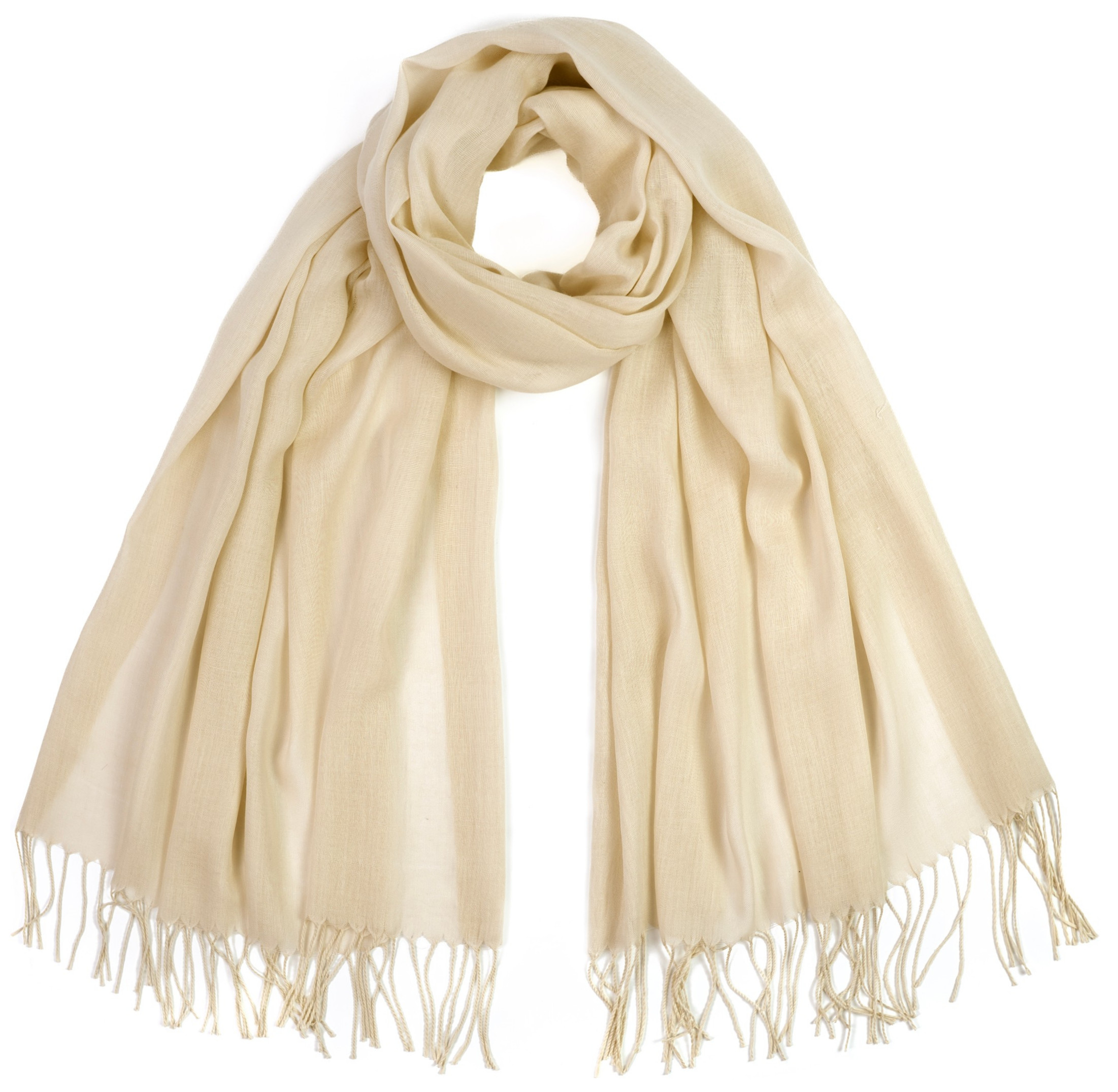 Szal Samadi - jasny beżowy sz24414