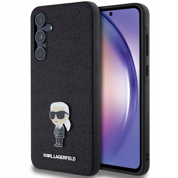 Karl Lagerfeld KLHCSA55GKNPSK A55 A556 czarny/black hardcase Fixed Glitter