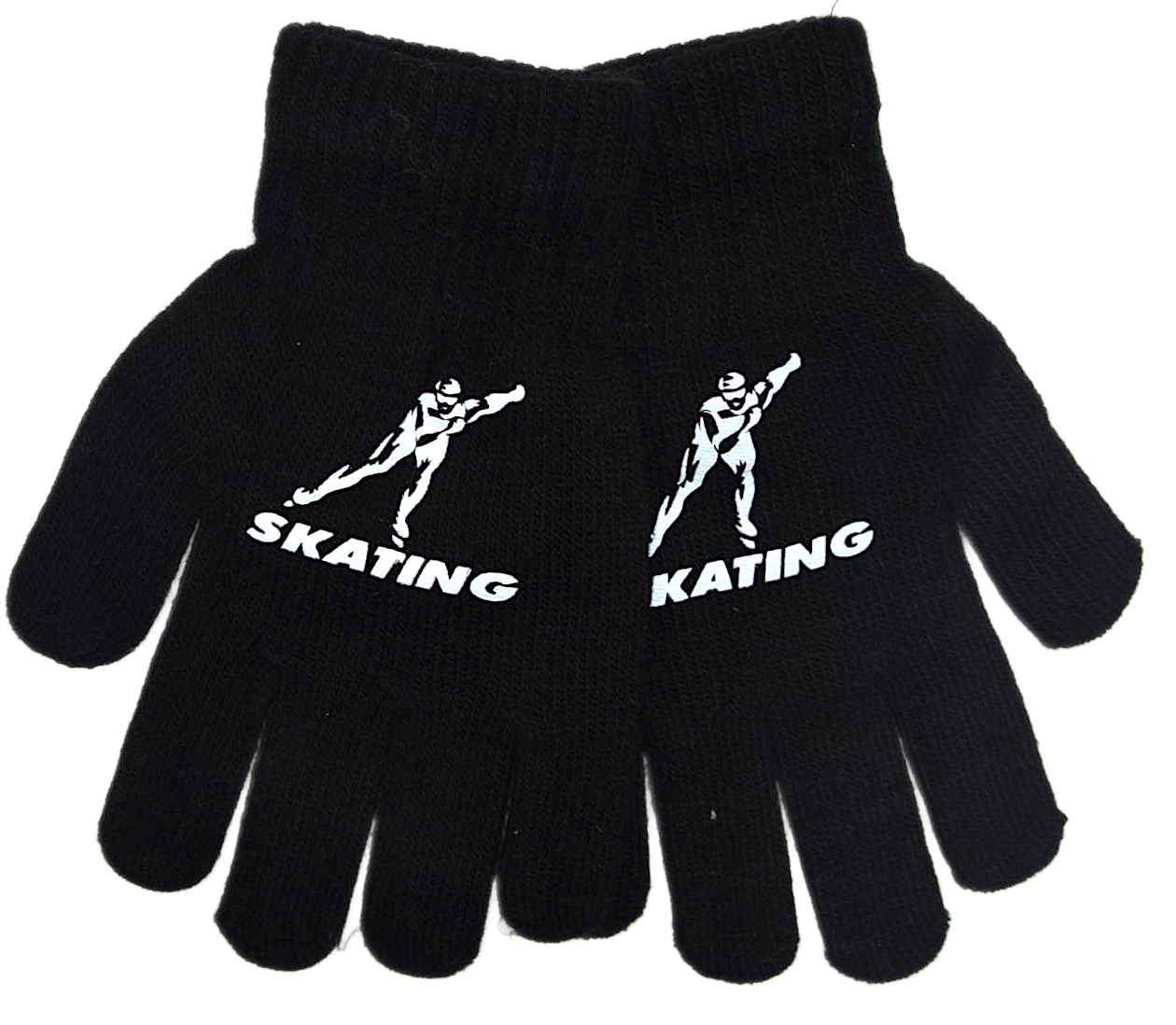 

Yo Rękawiczki Pięciopalczaste Łyżwy Czarne 16