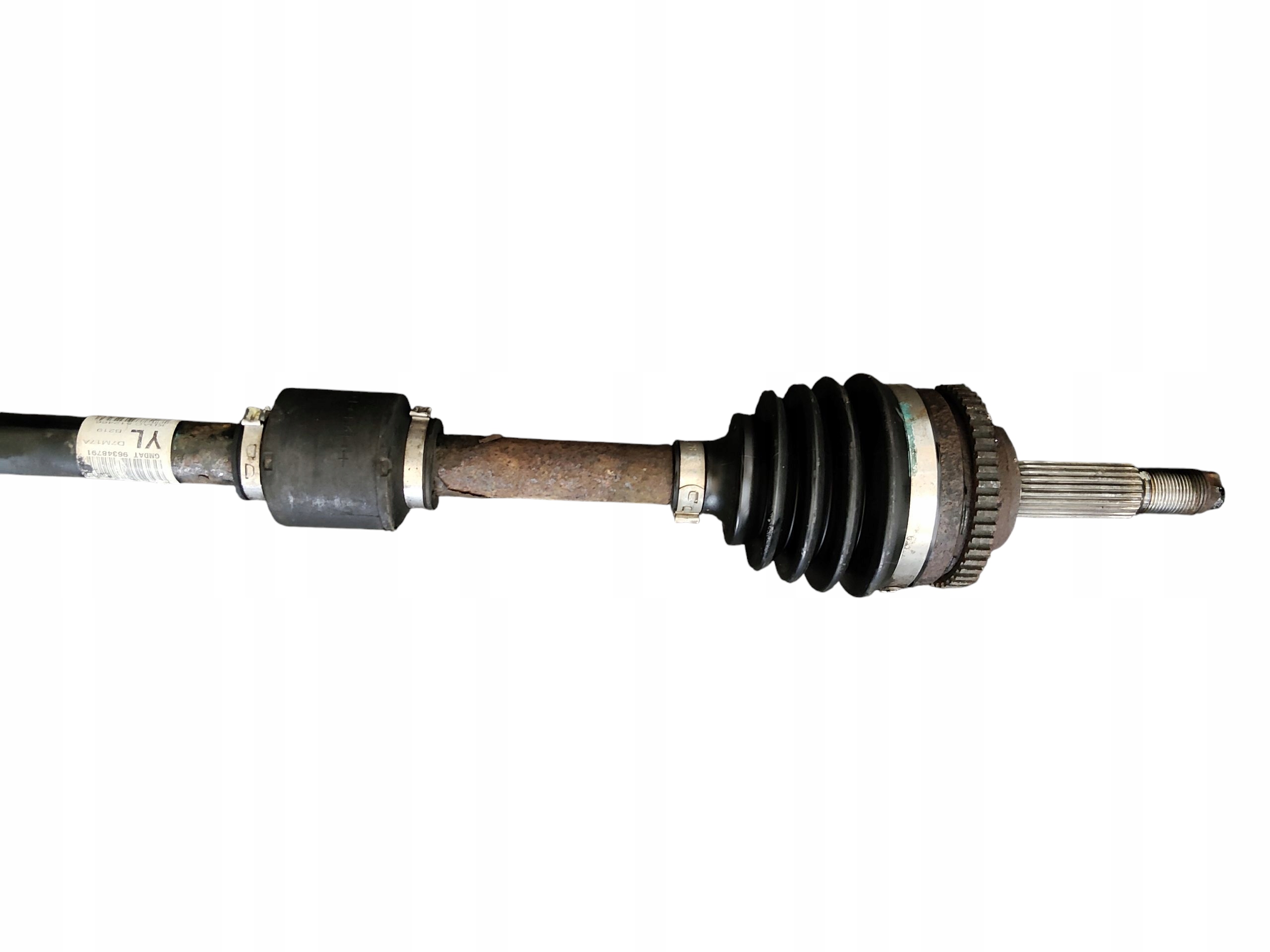 semi-axis right right front front CHEVROLET KALOS T200 1.4 16V 96348791