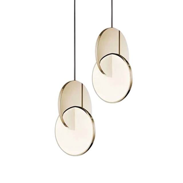 Out Nowoczesna Sufitowa Lampa Wisząca Zestaw Okrągła Led Modern