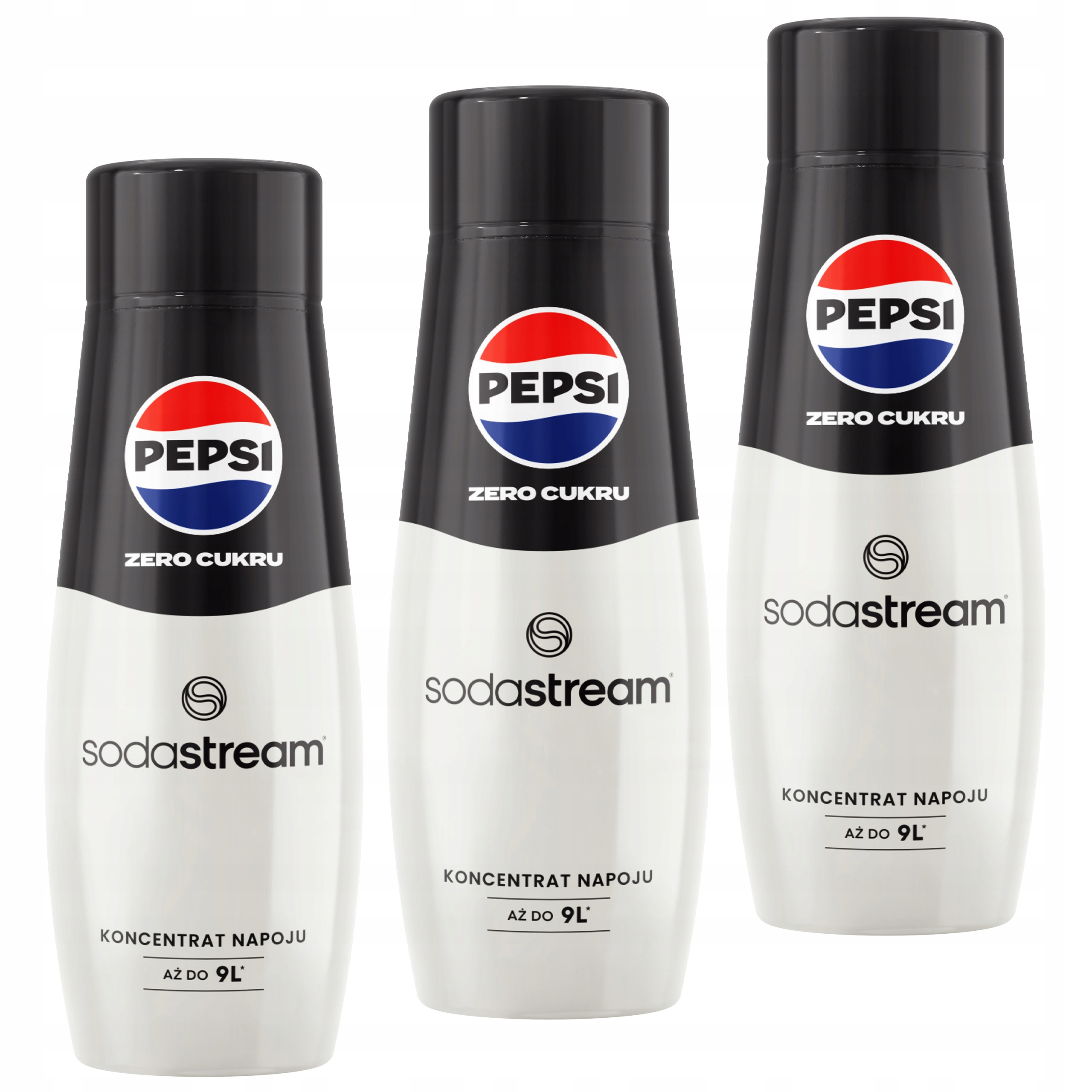 SODASTREAM Zestaw koncentratów 3 x PEPSI MAX 440ml