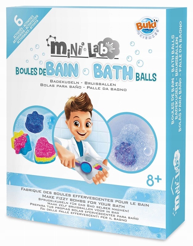 

Musujące Kule mini lab zestaw naukowy kąpiel Buki