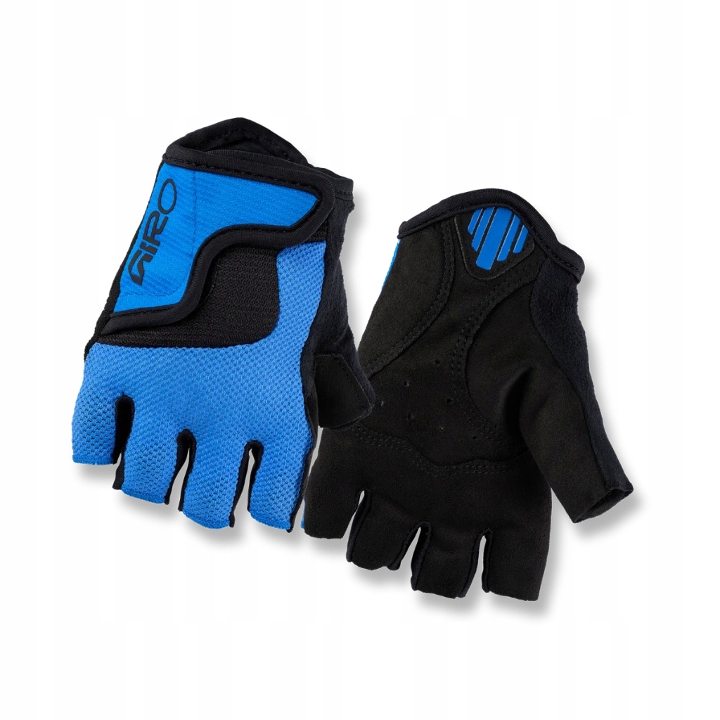Dětské cyklistické rukavice Giro Bravo Jr krátký prst blue jewel 2026- L