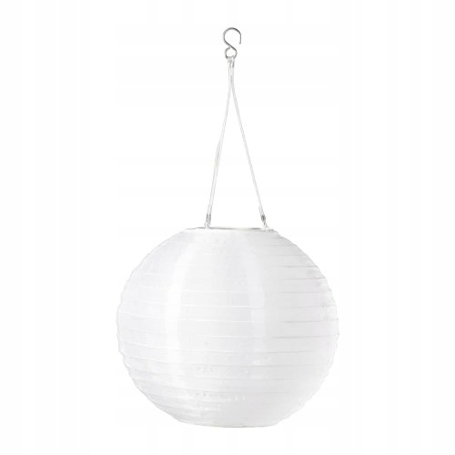 

Lampa Solarna Biała Kula 40cm
