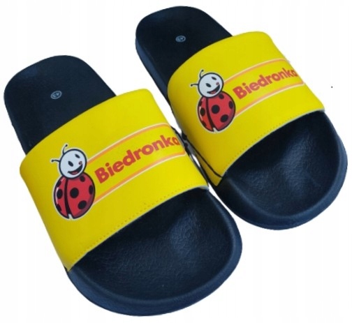 

Klapki Biedronka Fan Collection Żółte rozm. 43